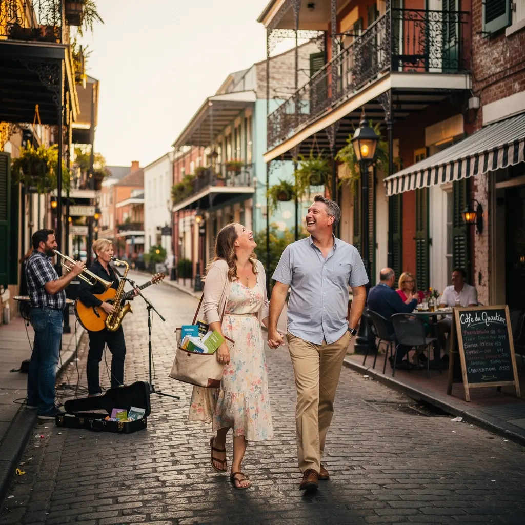 Wydrukowana mapa z zaznaczonymi punktami widokowymi.